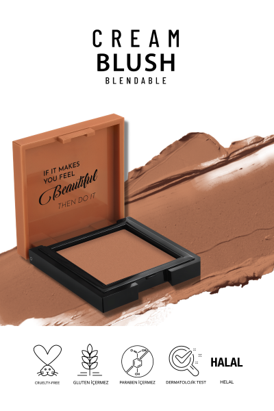 Pastel Cream Blush - Krem Allık 45 Sunlit - 6
