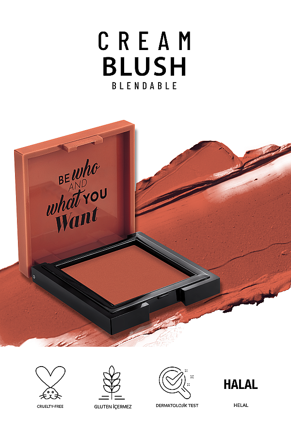 Pastel Cream Blush - Krem Allık 49 Heavenly - 5