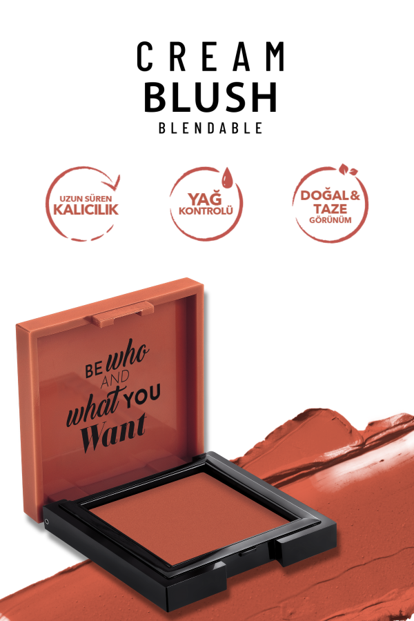 Pastel Cream Blush - Krem Allık 49 Heavenly - 4
