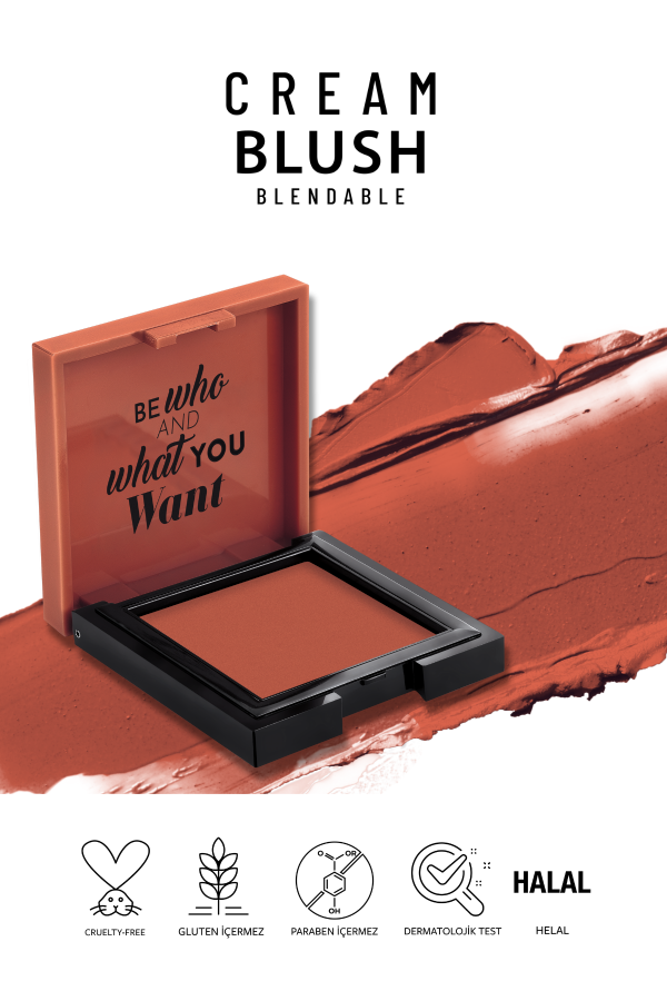 Pastel Cream Blush - Krem Allık 49 Heavenly - 5