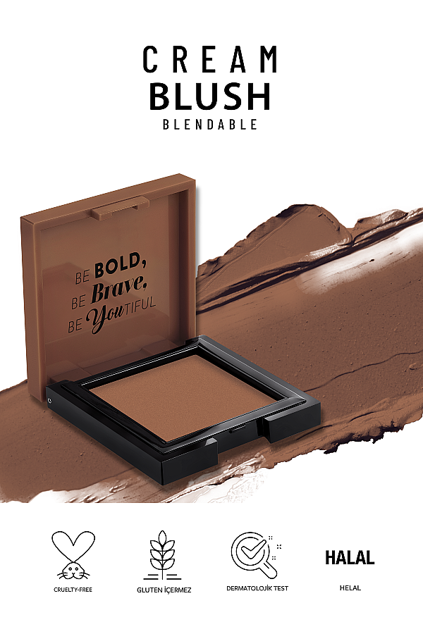 Pastel Cream Blush - Krem Allık 50 Brownie - 5
