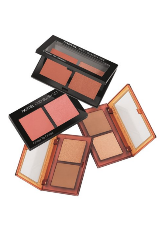 Pastel Duo Blush Set Cheek To Cheek - İkili Allık Seti 10 Hot Pink - 3