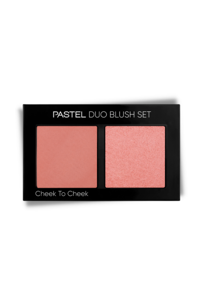 Pastel Duo Blush Set Cheek To Cheek - İkili Allık Seti 10 Hot Pink - Pastel