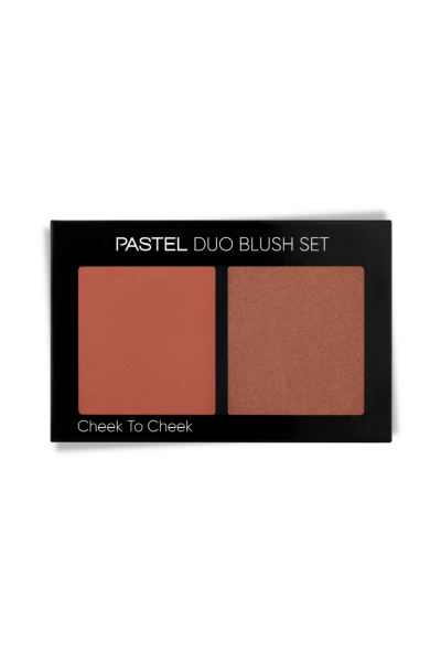 Pastel Duo Blush Set Cheek To Cheek - İkili Allık Seti 20 Warm Honey - Pastel