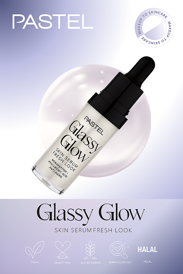 Pastel Glassy Glow Skin Serum - Aydınlatıcı Cilt Serumu - 7