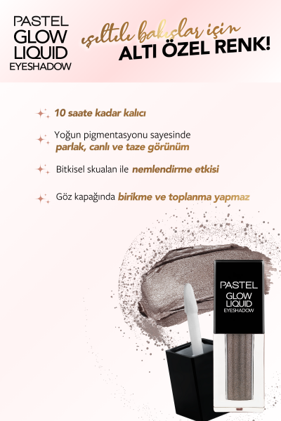 Pastel Glow Liquid Eyeshadow - Likit Far 223 Eye-Catching - 4