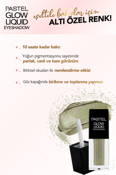 Pastel Glow Liquid Eyeshadow - Likit Far 224 Rainforest - 4