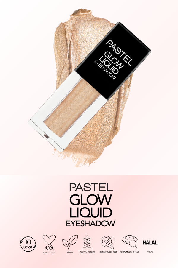 Pastel Glow Liquid Eyeshadow - Likit Far 225 Champagne - 7