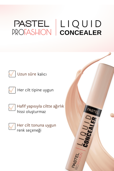Pastel Liquid Concealer - Likit Hata Örtücü 103 Peach - 4