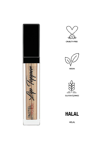 Pastel Lip Topper - Dudak Parlatıcısı 302 Glitz - 4