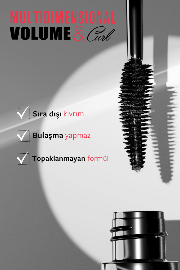 Pastel Multidimensional Volume&Curl Mascara - Maskara - 3