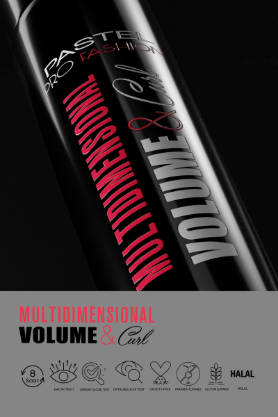 Pastel Multidimensional Volume&Curl Mascara - Maskara - 8