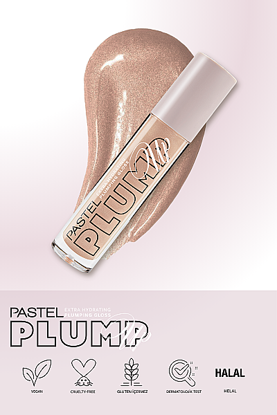 Pastel Plump Up 201 Royal Extra Hydrating Plumping Gloss - Dolgunlaştıran Dudak Parlatıcısı - 7