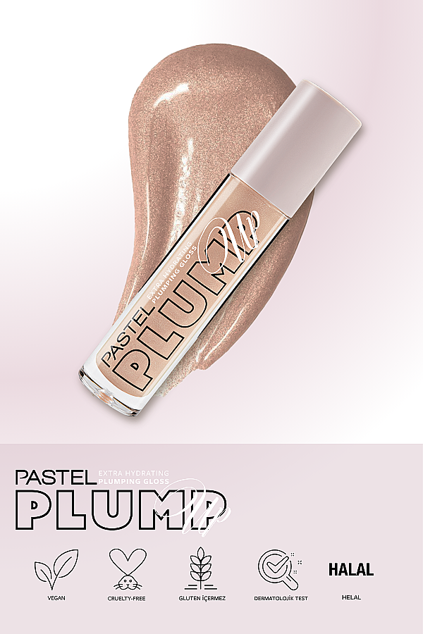 Pastel Plump Up 201 Royal Extra Hydrating Plumping Gloss - Dolgunlaştıran Dudak Parlatıcısı - 7
