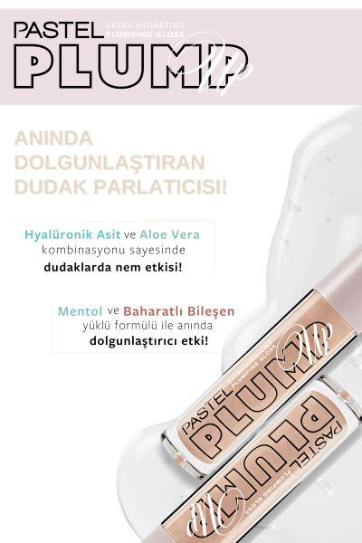 Pastel Plump Up 201 Royal Extra Hydrating Plumping Gloss - Dolgunlaştıran Dudak Parlatıcısı - 9