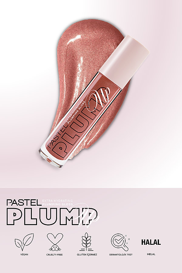 Pastel Plump Up 202 Loverdose Extra Hydrating Plumping Gloss - Dolgunlaştıran Dudak Parlatıcısı - 6