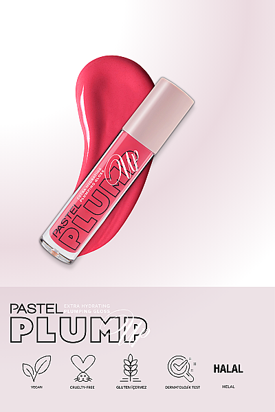Pastel Plump Up 204 Spicy Sweet Extra Hydrating Plumping Gloss - Dolgunlaştıran Dudak Parlatıcısı - 5