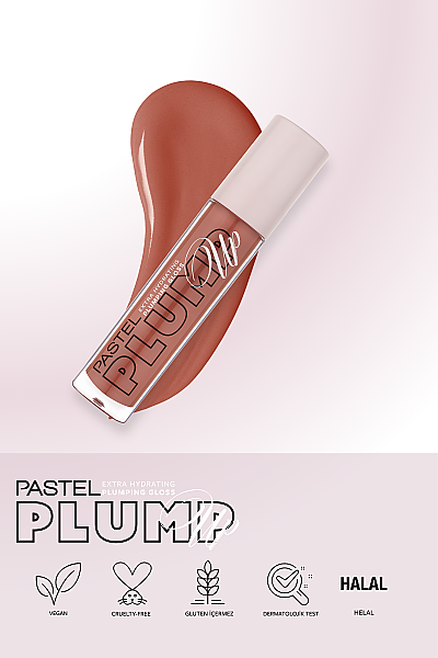 Pastel Plump Up 205 Just Natural Extra Hydrating Plumping Gloss - Dolgunlaştıran Dudak Parlatıcısı - 4