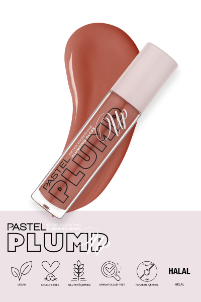 Pastel Plump Up 205 Just Natural Extra Hydrating Plumping Gloss - Dolgunlaştıran Dudak Parlatıcısı - 4