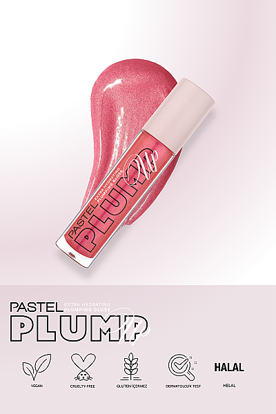 Pastel Plump Up 206 Chic Extra Hydrating Plumping Gloss - Dolgunlaştıran Dudak Parlatıcısı - 6