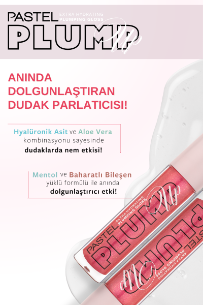 Pastel Plump Up 206 Chic Extra Hydrating Plumping Gloss - Dolgunlaştıran Dudak Parlatıcısı - 5