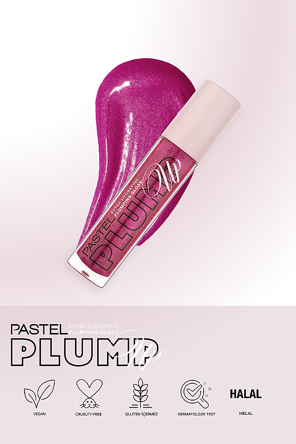 Pastel Plump Up 207 Mariposa Extra Hydrating Plumping Gloss - Dolgunlaştıran Dudak Parlatıcısı - 8