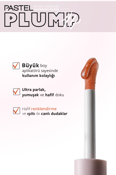 Pastel Plump Up Dolgunlaştıran Dudak Parlatıcısı 202 Loverdose & Lip To Cheek Tint Carmen - 3