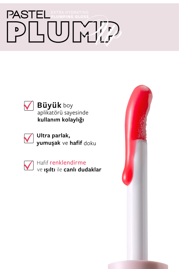 Pastel Plump Up Dolgunlaştıran Dudak Parlatıcısı 204 Spicy Sweet & Lip To Cheek Tint Carmen - 2