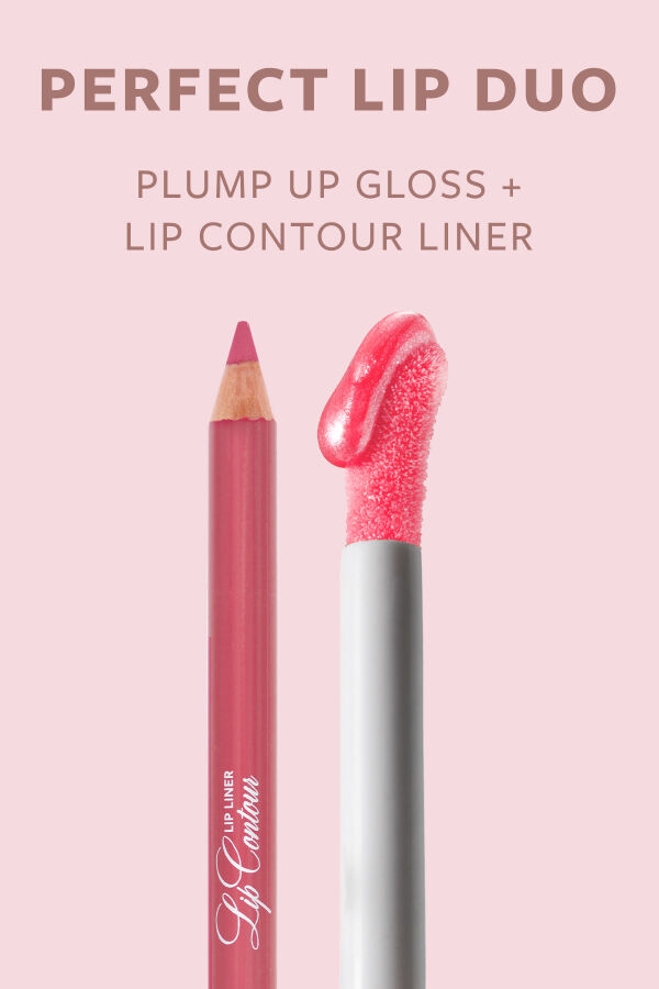 Pastel Plumping Gloss 206 + Pastel Lip Contour Lip Liner 51 - 4