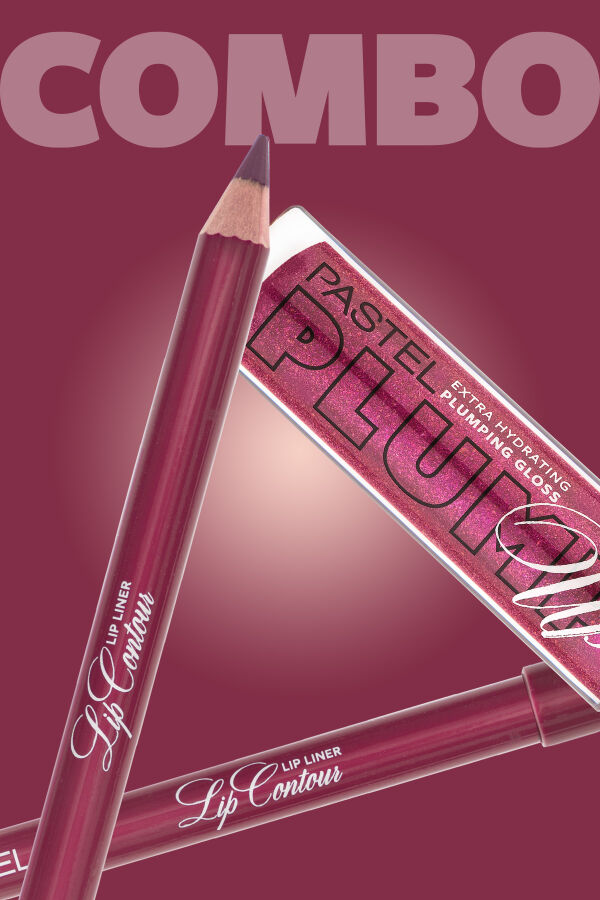 Pastel Plumping Gloss 207 + Pastel Lip Contour Lip Liner 52 - 6