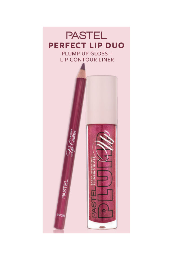 Pastel Plumping Gloss 207 + Pastel Lip Contour Lip Liner 52 - 3