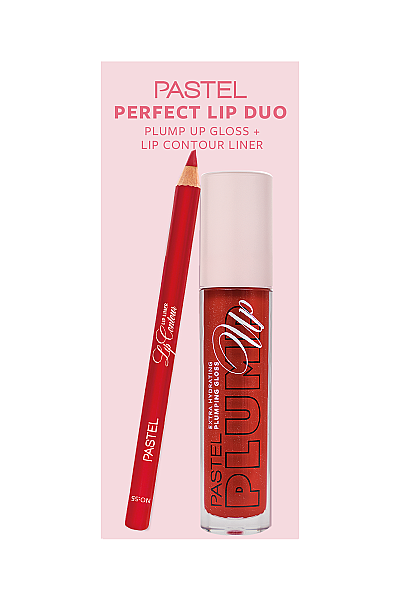 Pastel Plumping Gloss 209 + Pastel Lip Contour Lip Liner 55 - 3