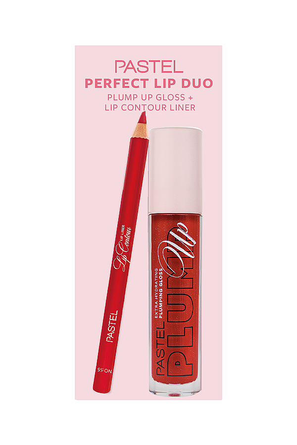 Pastel Plumping Gloss 209 + Pastel Lip Contour Lip Liner 55 - 3