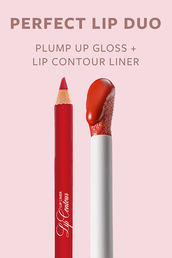 Pastel Plumping Gloss 209 + Pastel Lip Contour Lip Liner 55 - 4
