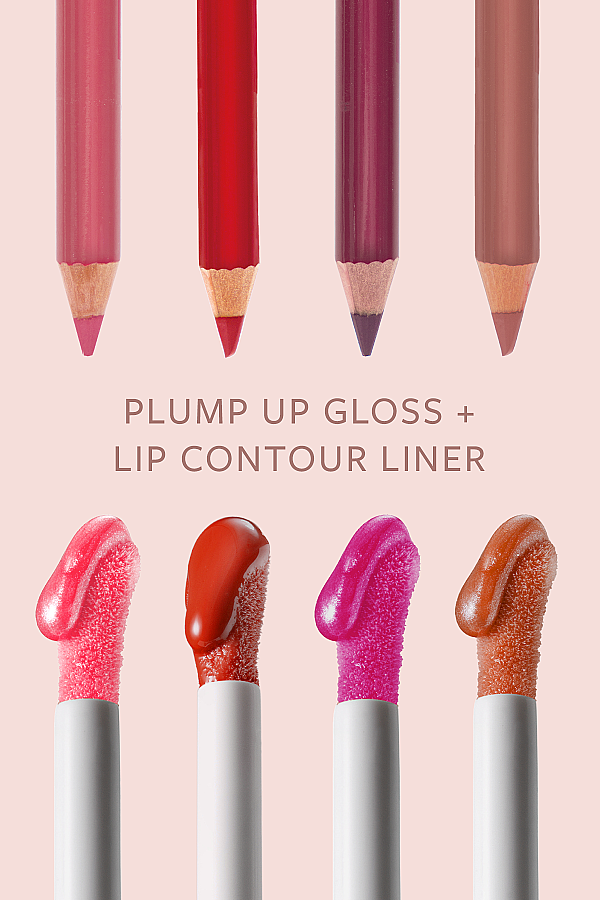 Pastel Plumping Gloss 209 + Pastel Lip Contour Lip Liner 55 - 8