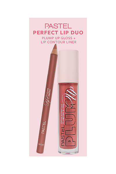Pastel Plumping Gloss 210 + Pastel Lip Contour Lip Liner 56 - 3