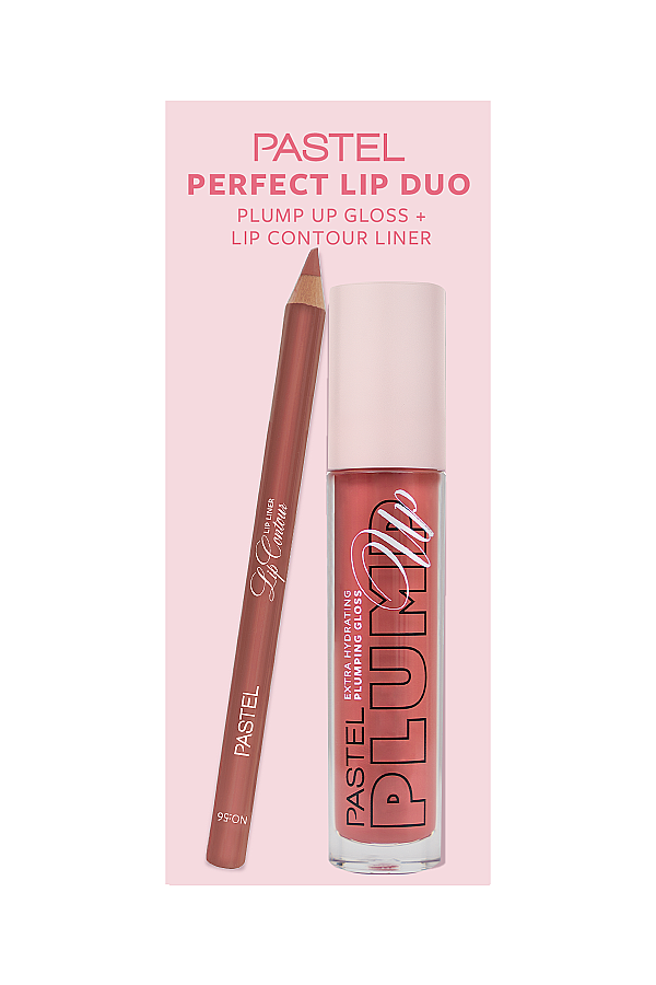 Pastel Plumping Gloss 210 + Pastel Lip Contour Lip Liner 56 - 3
