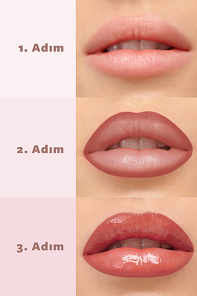 Pastel Plumping Gloss 210 + Pastel Lip Contour Lip Liner 56 - 4