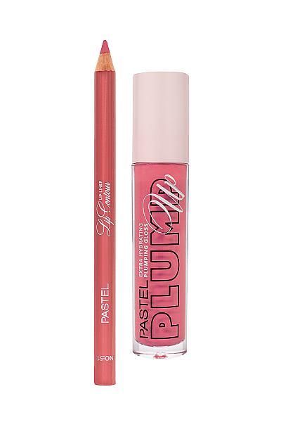 Pastel Plumping Gloss 211 + Pastel Lip Contour Lip Liner 51 - Pastel