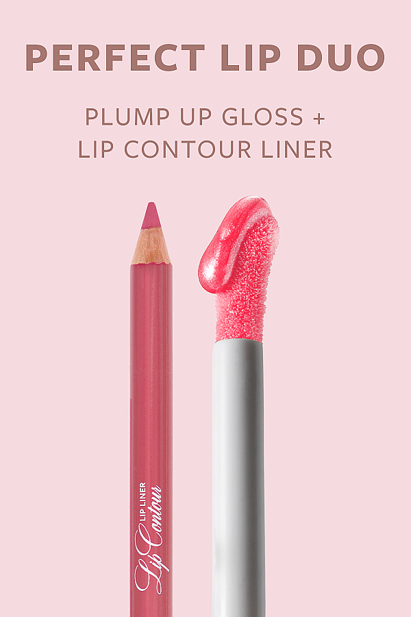 Pastel Plumping Gloss 211 + Pastel Lip Contour Lip Liner 51 - 4