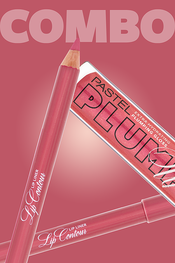 Pastel Plumping Gloss 211 + Pastel Lip Contour Lip Liner 51 - 6