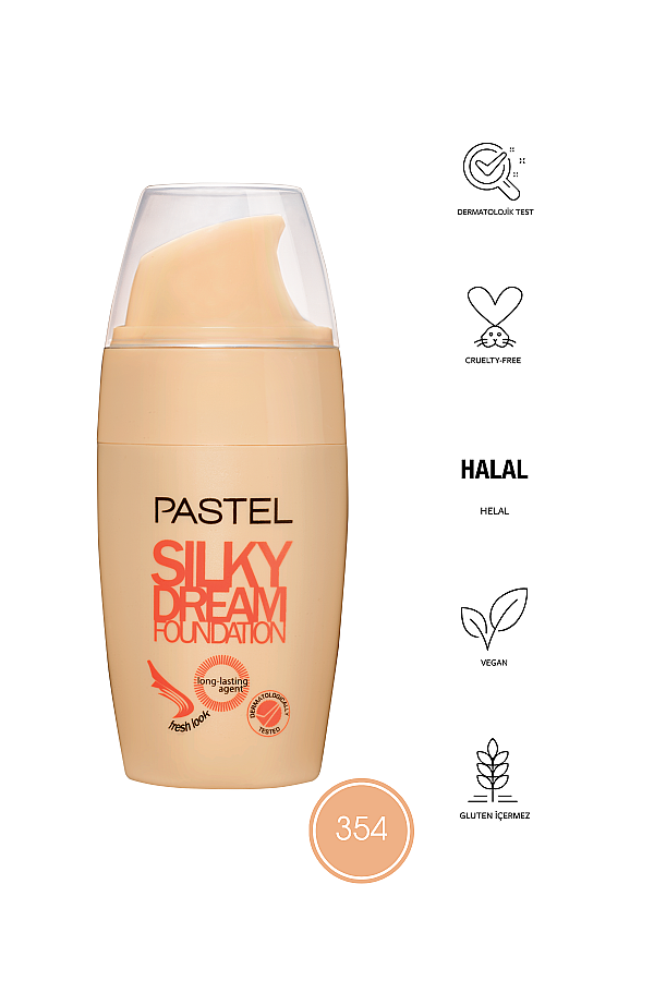 Pastel Silky Dream Foundation - Fondöten 354 - 3