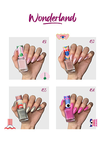 Pastel Wonderland Summer Collection'26 14'lü Oje Set - Pastel (1)