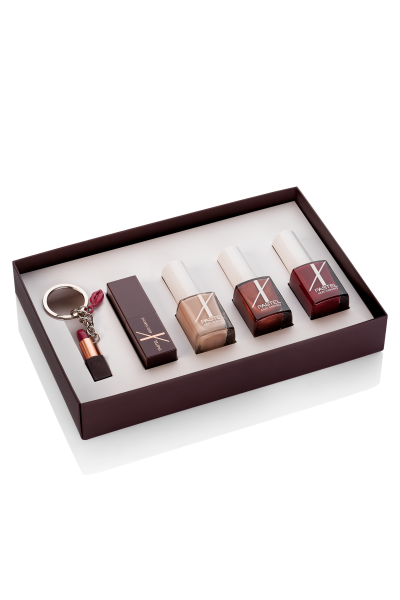 Pastel x Arzu Sabancı 3’lü Oje + Ruj + Anahtarlık Seti No2 | Hediyelik Makyaj Setleri - Pastel