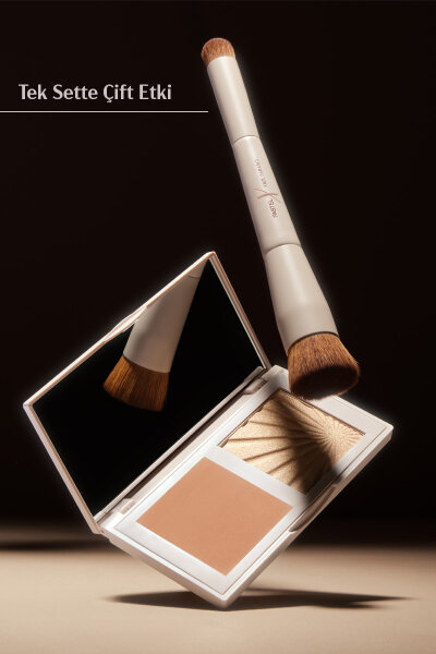 Pastel X Arzu Sabancı Duo Bronzer & Highlighter Set - 3