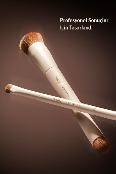 Pastel x Arzu Sabancı Duo Bronzer & Highlighter + Large Duo Brush | Bronz & Aydınlık Ten Makyajı Seti - 4
