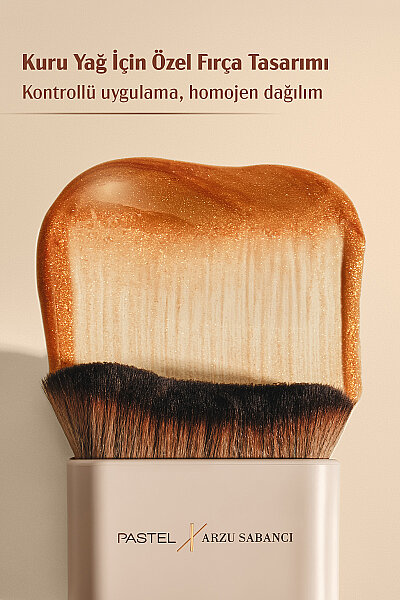 Pastel x Arzu Sabancı Summer Glow Face & Body & Hair Dry Oil Brush - Pastel (1)