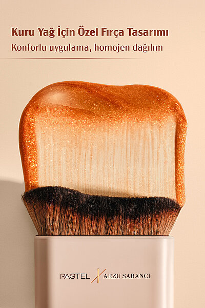 Pastel x Arzu Sabancı Summer Glow Face & Body & Hair Dry Oil Brush - Pastel (1)