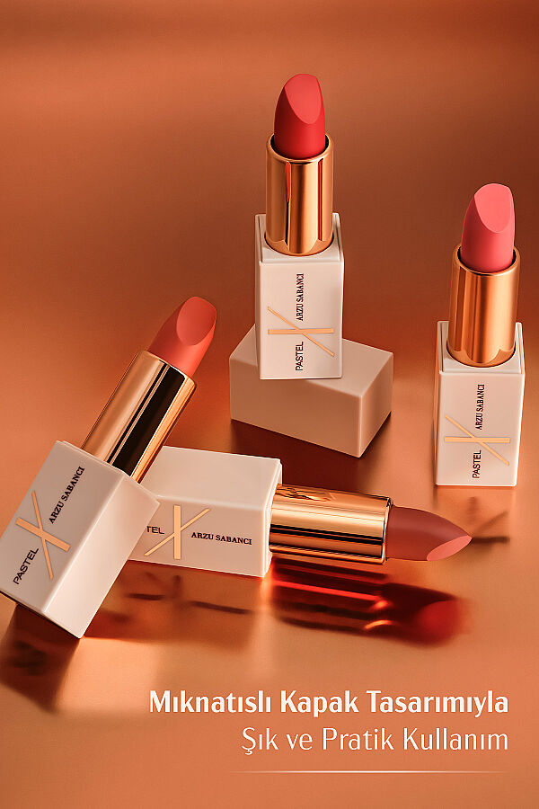 Pastel x Arzu Sabancı Summer Glow Lipstick No 25 - 5