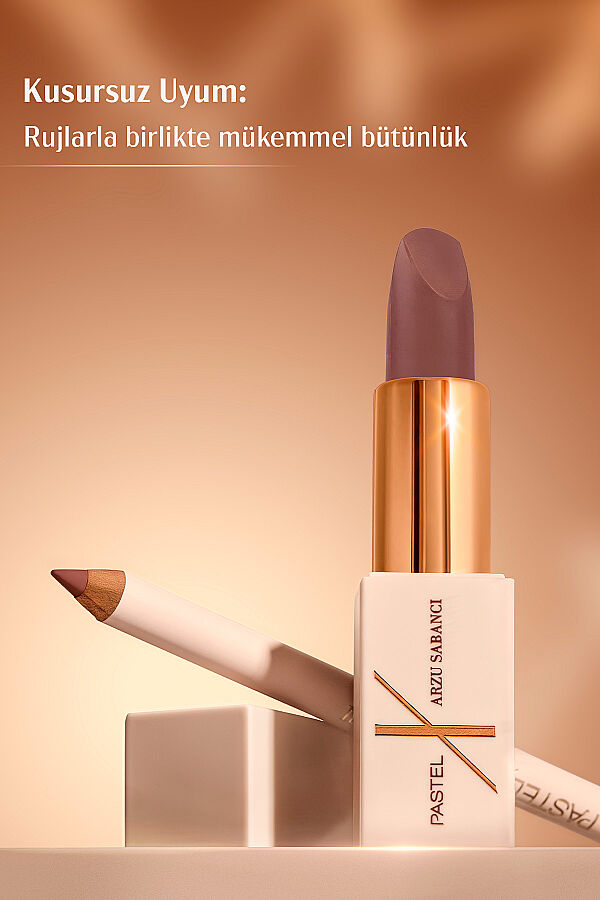 Pastel x Arzu Sabancı Summer Glow Oje + Ruj + Dudak Kalemi + Anahtarlık Seti No1 | Hediyelik Makyaj Setleri - 7